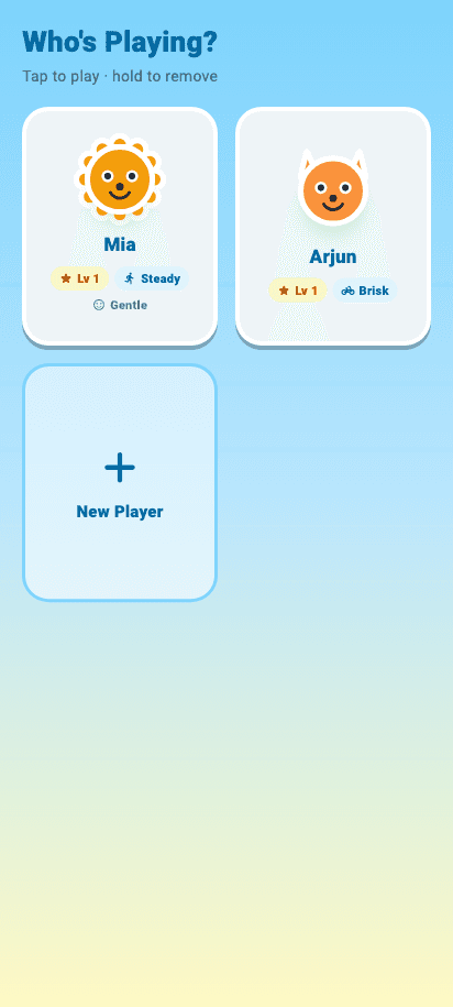 Rainbow Tumble — Up to 5 players